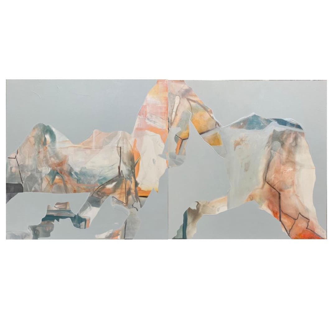 Unbreakable by Meribeth Privett  Image: Total Diptych: 30” x 60”