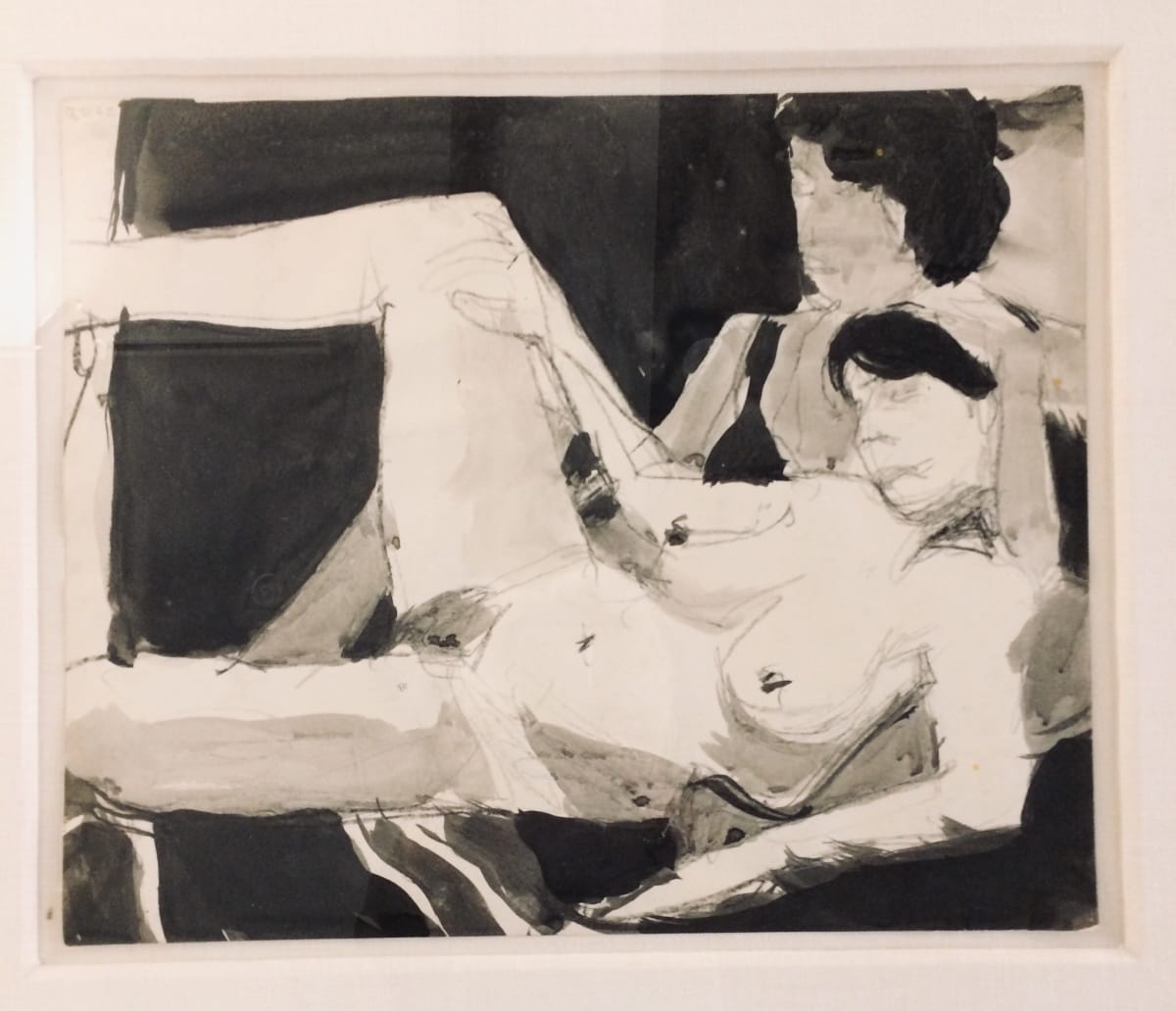 Two Nudes by Richard Diebenkorn 