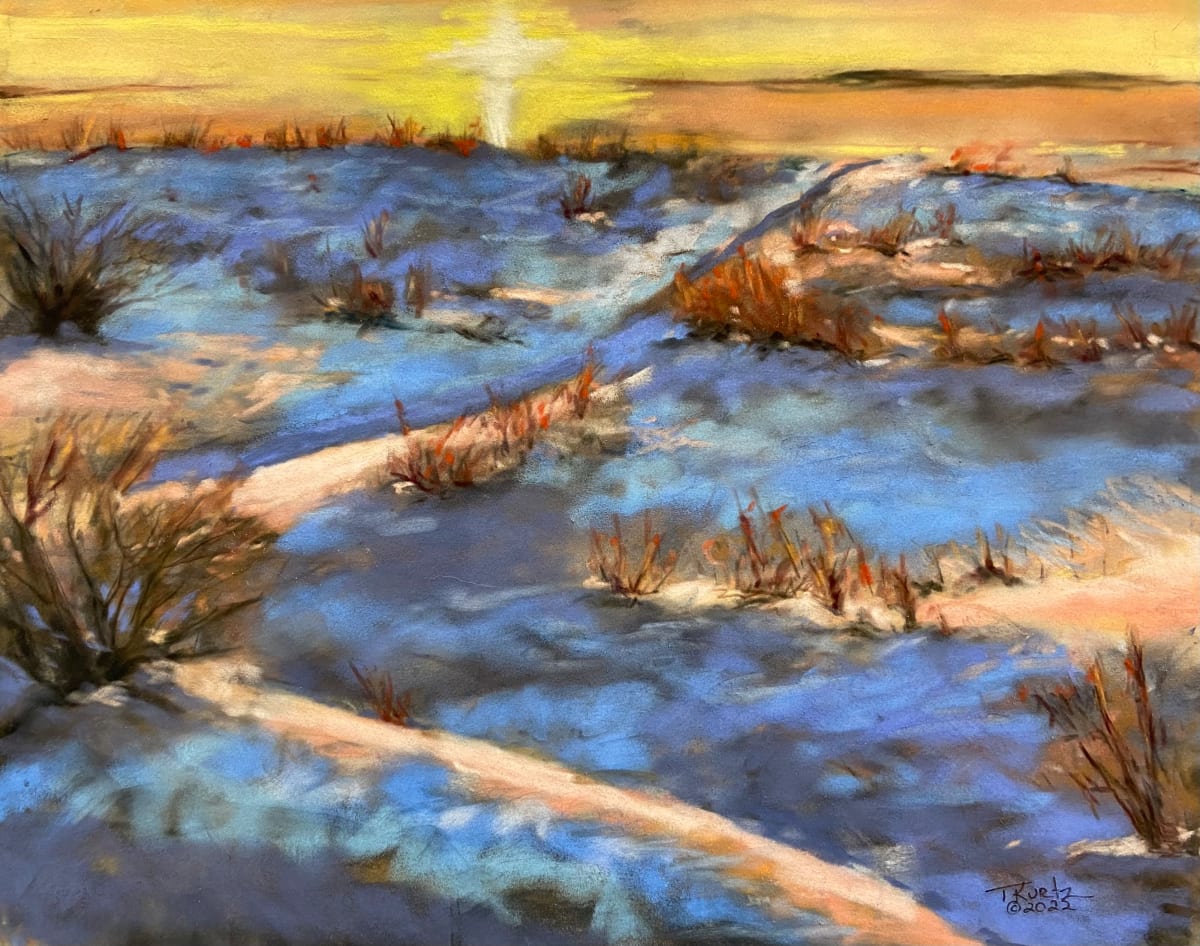 Sunset sands Original by T Kurtz 