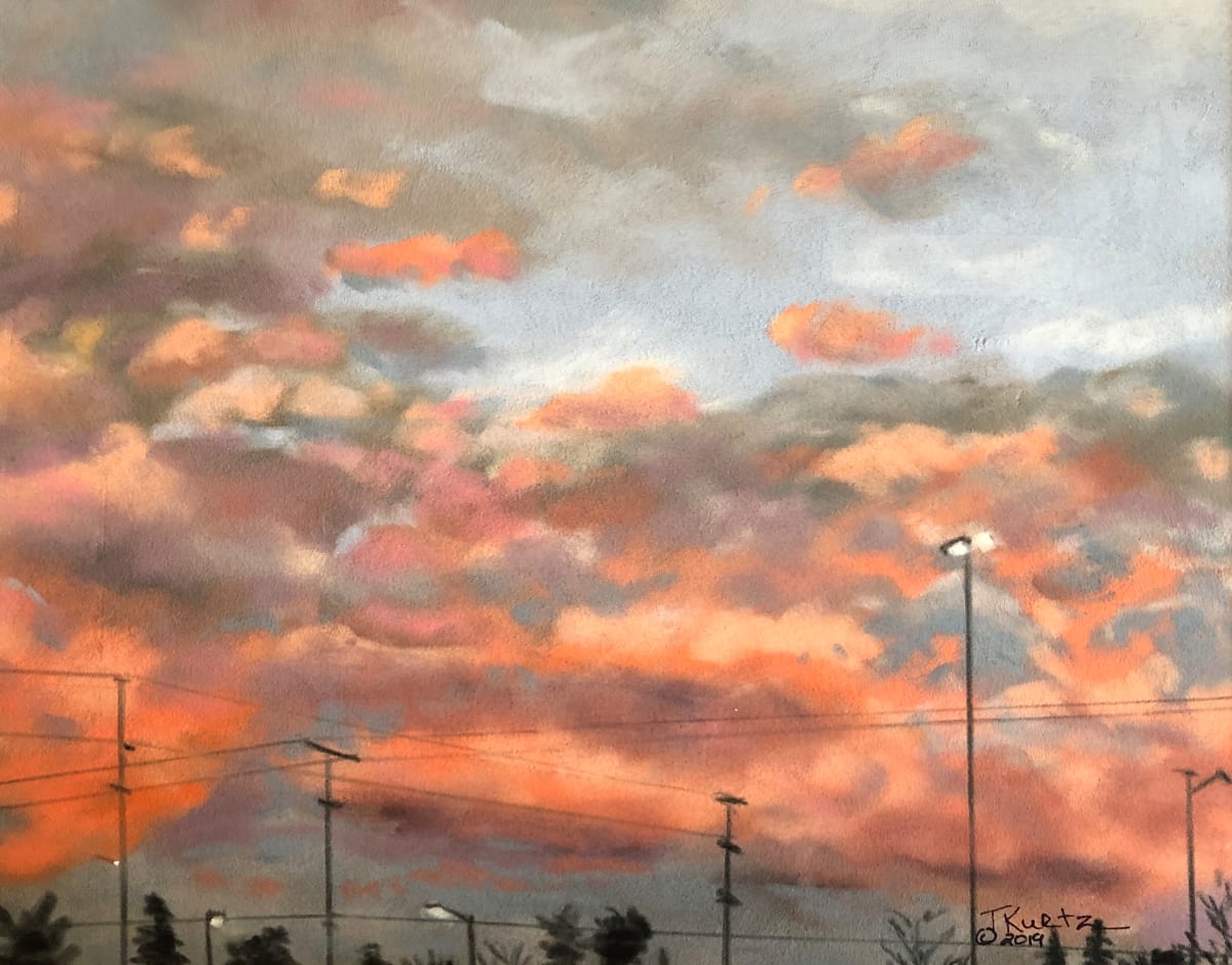 Nectarine Sky by T Kurtz 