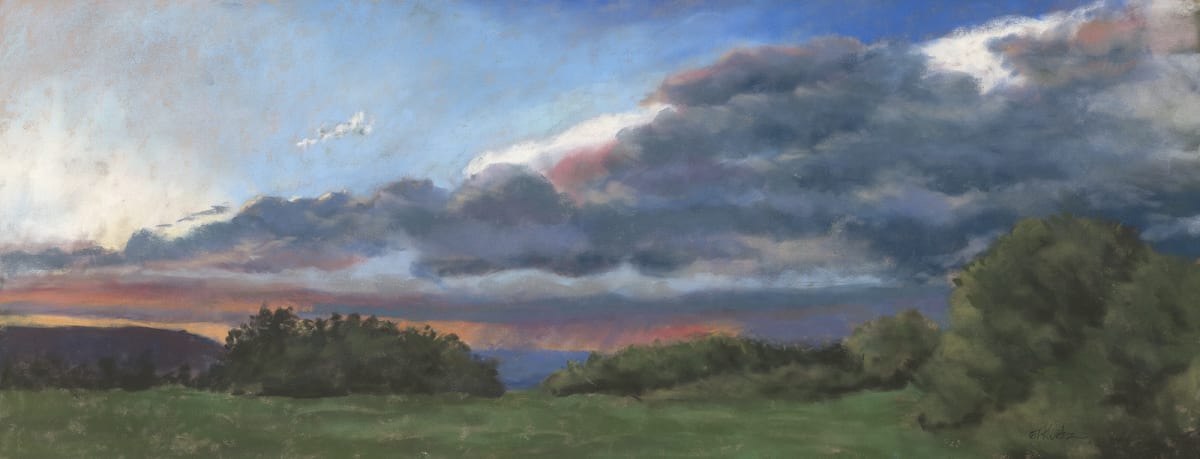 Sunset Reach original pastel by T Kurtz  Image: Sunset Reach 