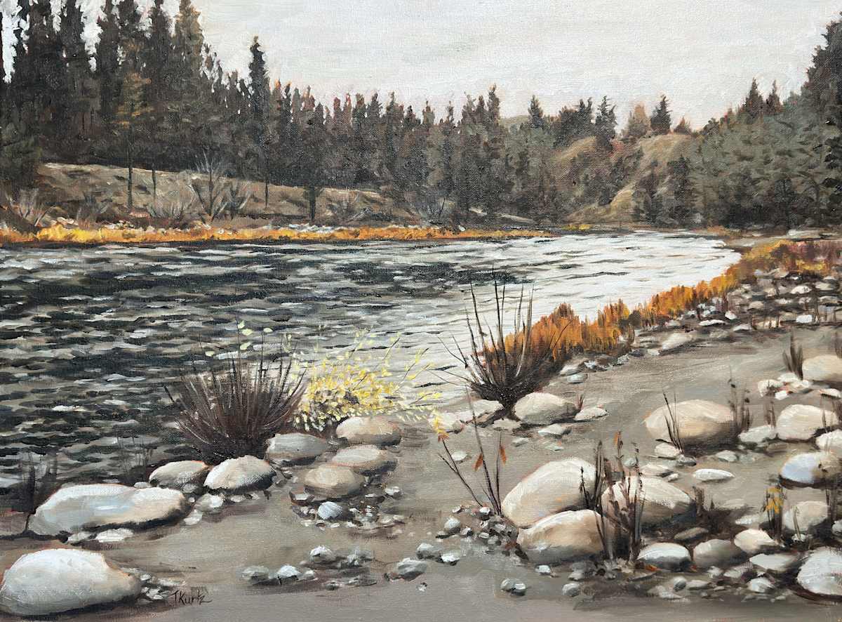 Late Fall on the River by T Kurtz, Image 2.