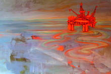Red Oil by Deirdre  Weinberg 