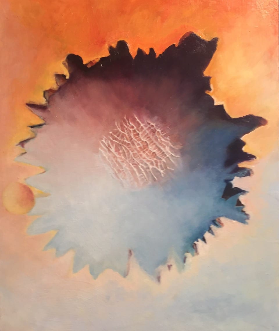 Mars Crater by Marlene Sanchez 