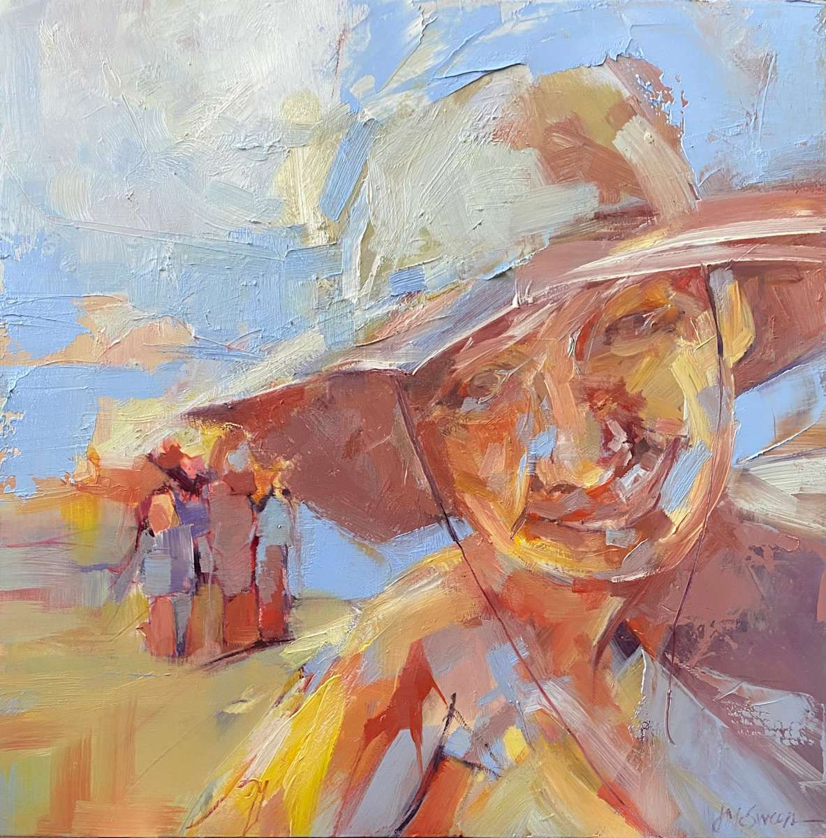 Beach Day With Friends by Judy McSween, Image 2.
