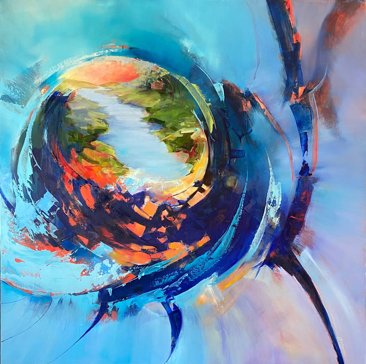 Wild Atlantic Wave by Judy McSween 