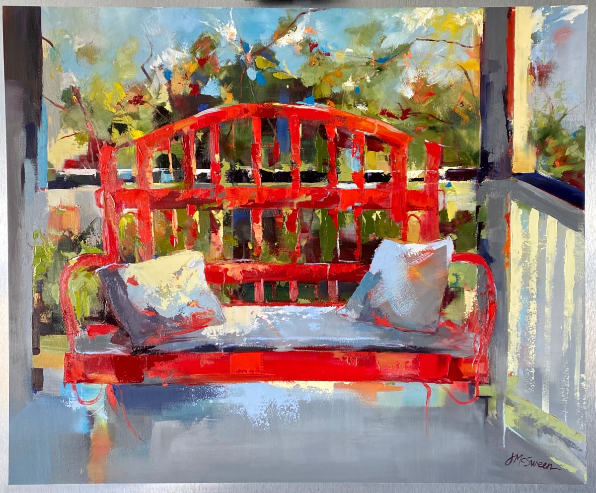 Red Swing by Judy McSween, Image 1.