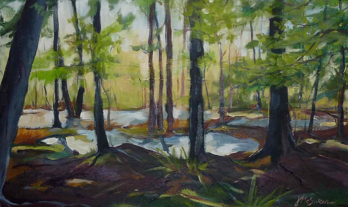 Summer Swamp by Judy McSween 