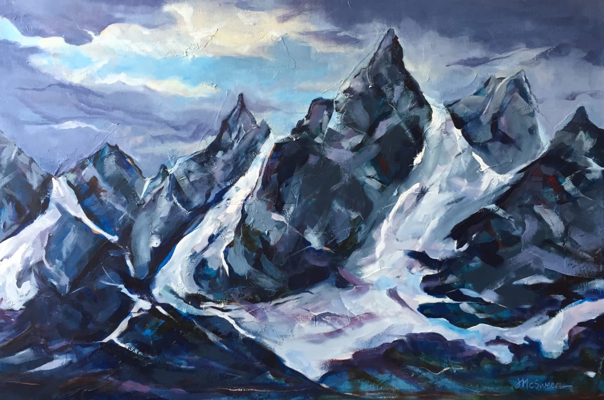 Tetons by Judy McSween 