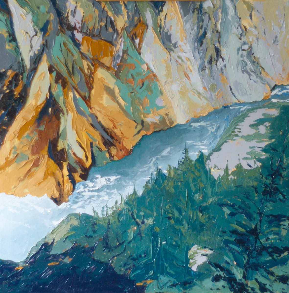 Yellowstone River View by Judy McSween 