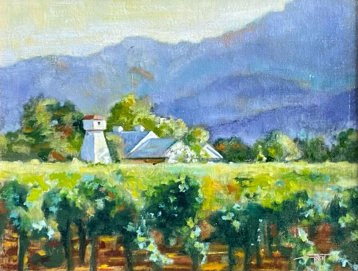 Valley Vineyard by Stacey B. Street 