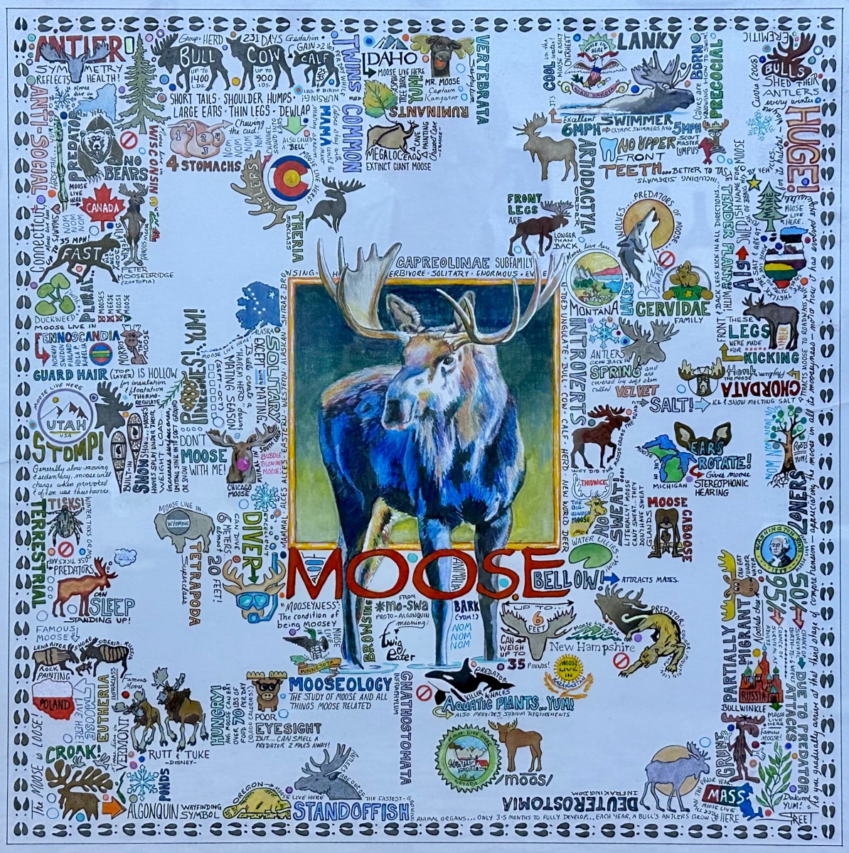 Moose by Stacey B. Street, Image 1.