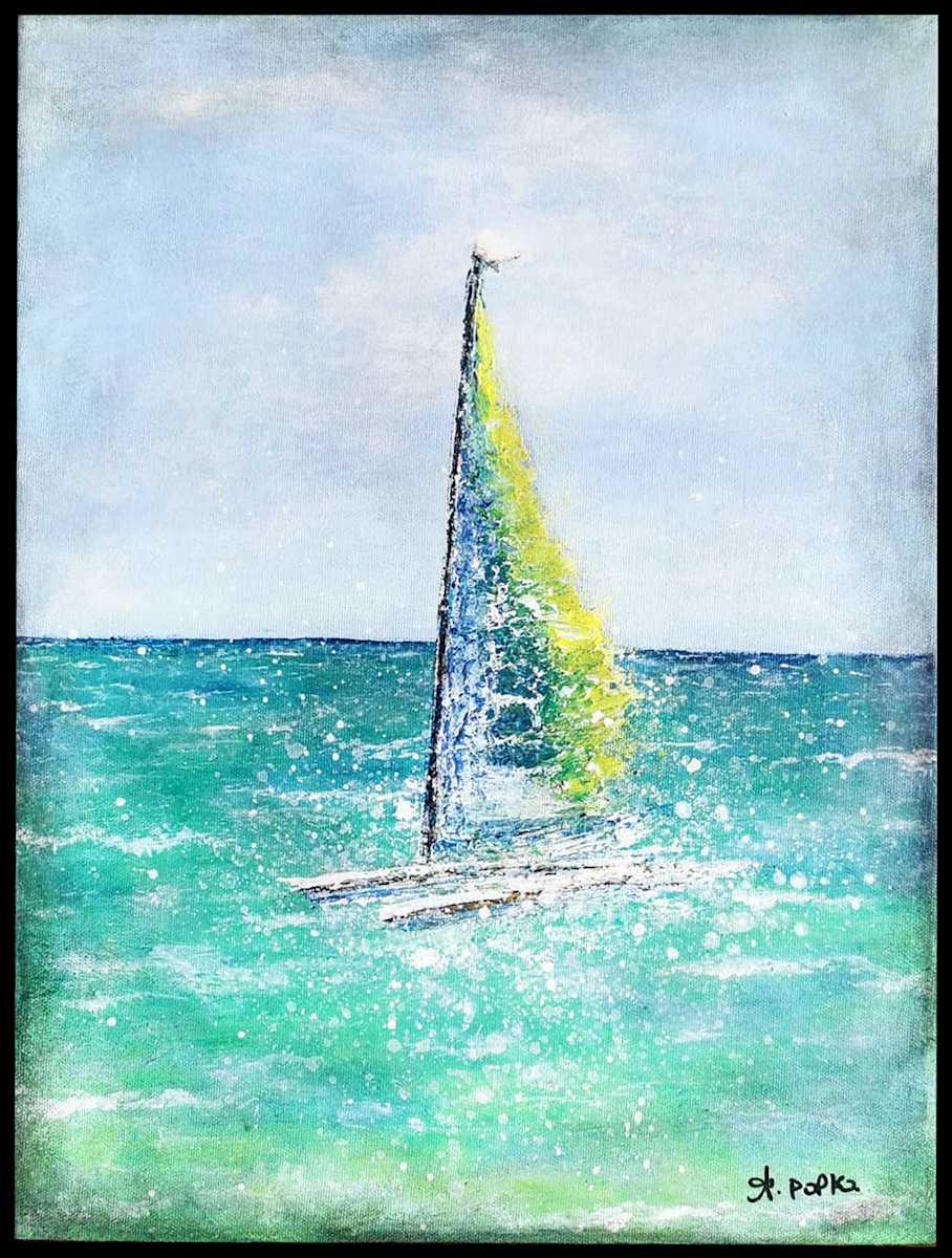 Catamaran by April Popko 
