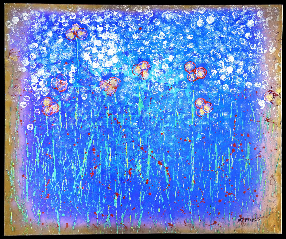Golden Poppies by April Popko 