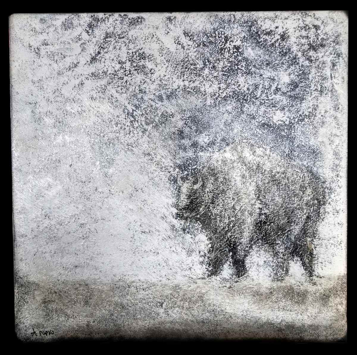 Bison by April Popko 