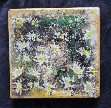 Dandelion Fluff by April Popko 