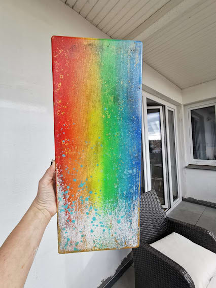 Rainbow Dipped by April Popko 