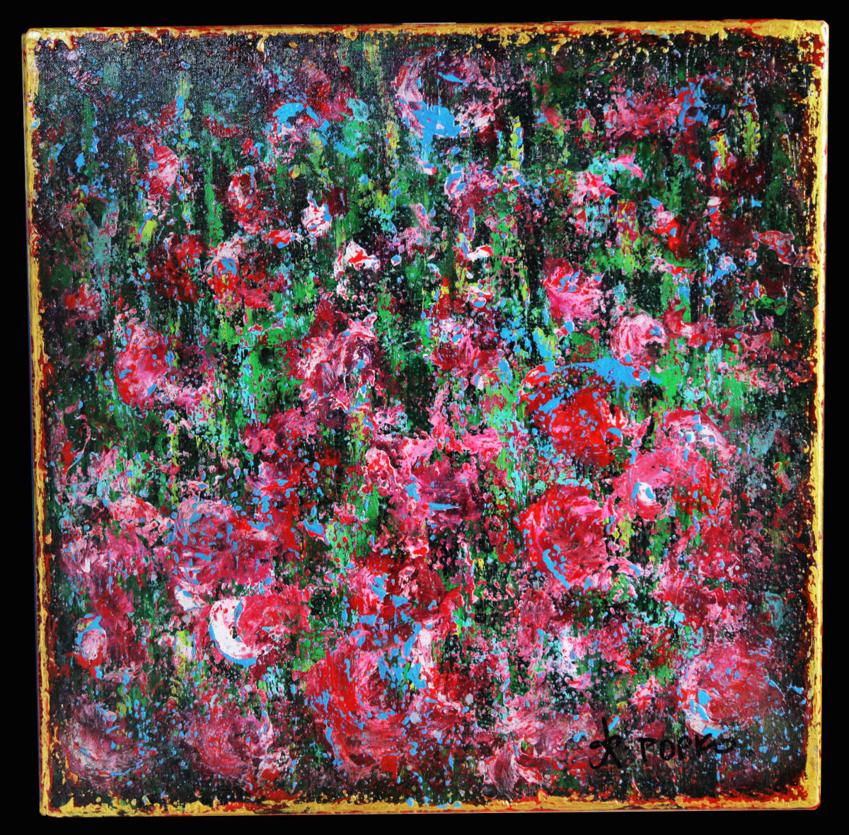 Vintage Roses by April Popko 