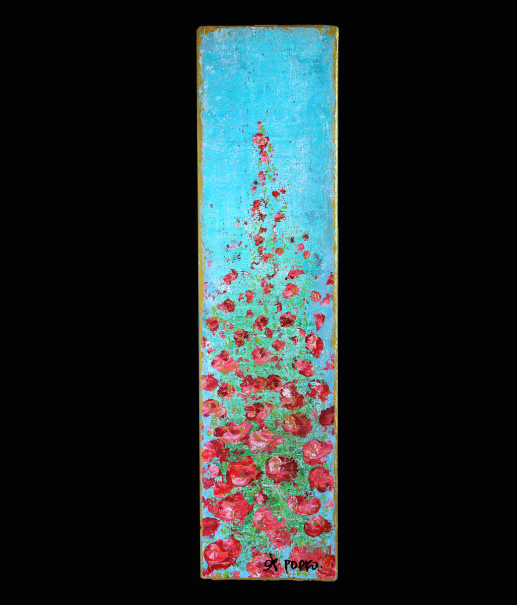 Climbing Roses by April Popko 
