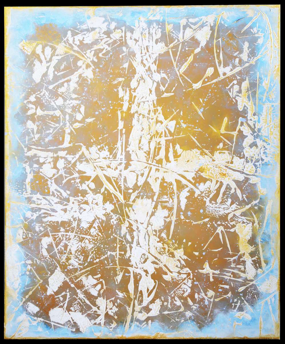 Golden Kiss 1 by April Popko 
