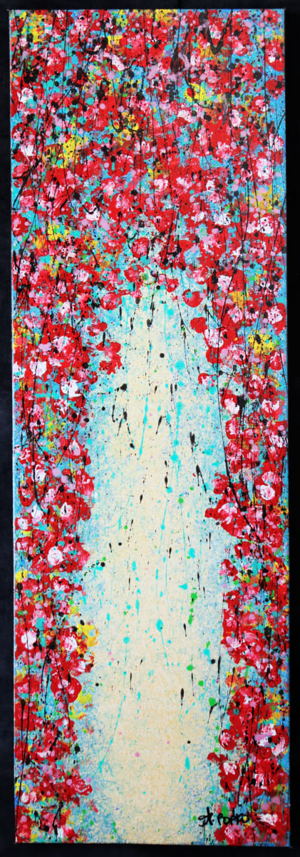 Cascading Petals by April Popko 