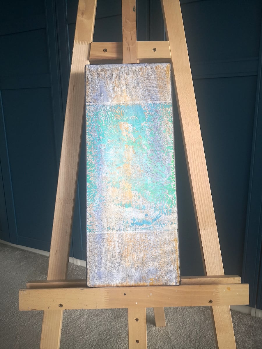 Periwinkle gold +Blue green mix 