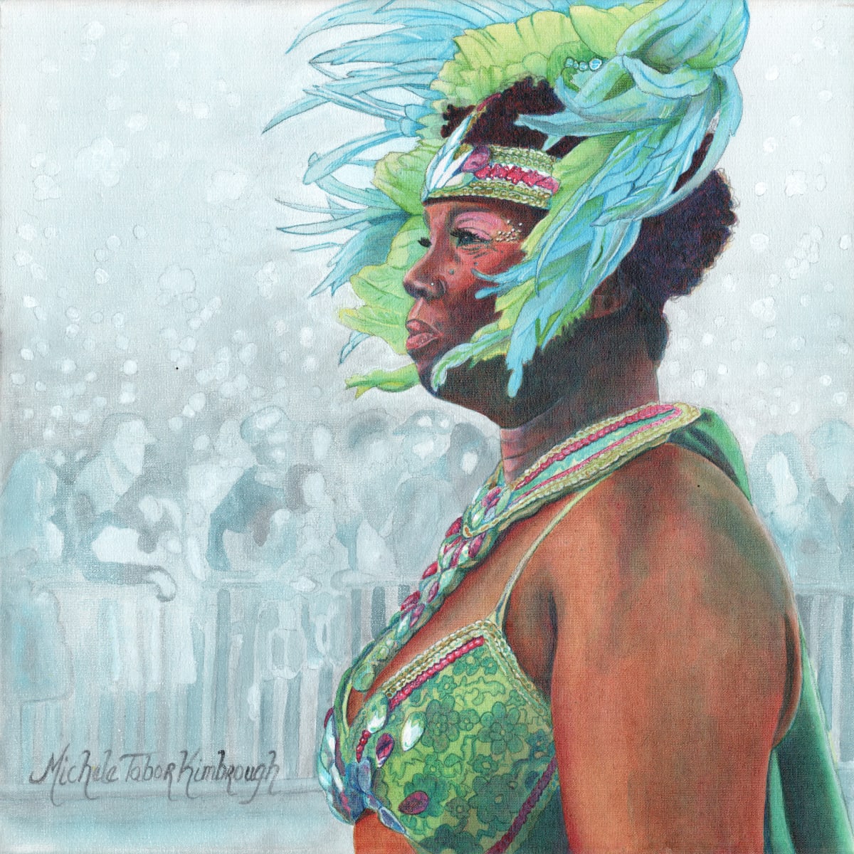 20. Dinah - Crucian Carnival Series XX by Michele Tabor Kimbrough 