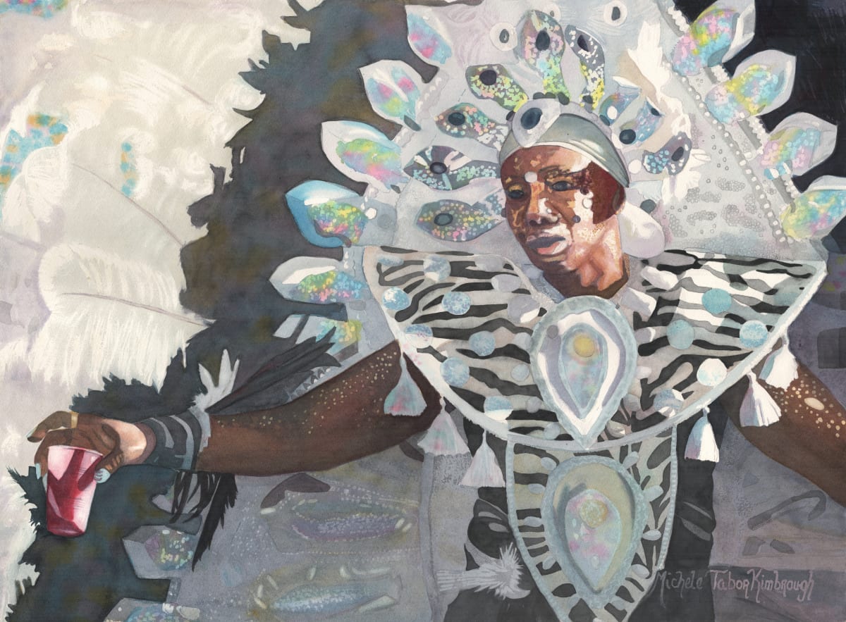 27. Crucian Carnival Series XXVII by Michele Tabor Kimbrough  Image: Kali Black & White