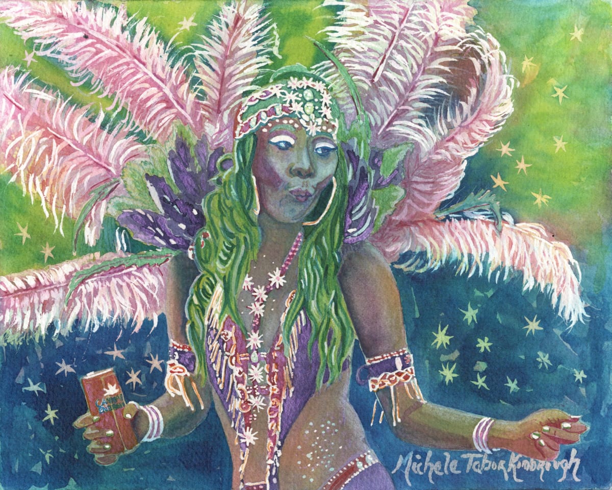 36. Crucian Carnival Series XXXVI by Michele Tabor Kimbrough  Image: Canabas