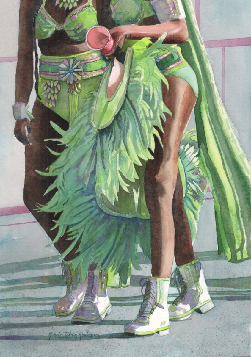 38. Crucian Carnival Series XXXVIII by Michele Tabor Kimbrough 