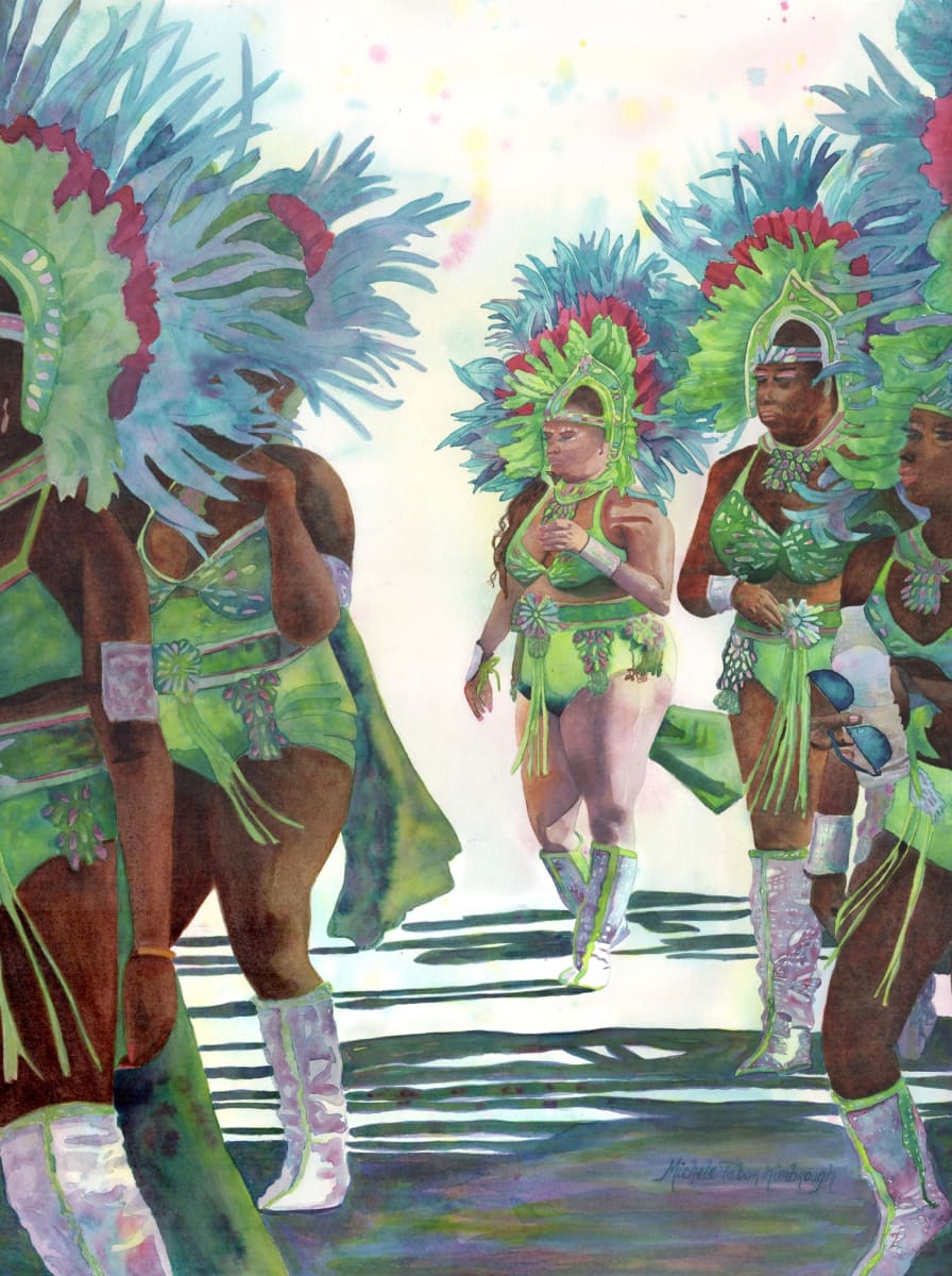 39. Crucian Carnival Series XXXIX by Michele Tabor Kimbrough 