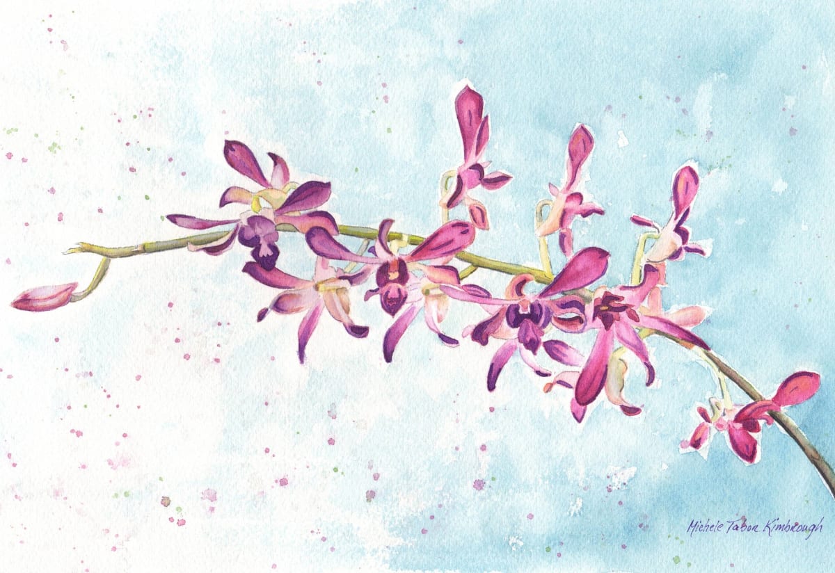 Orchid 4 by Michele Tabor Kimbrough 