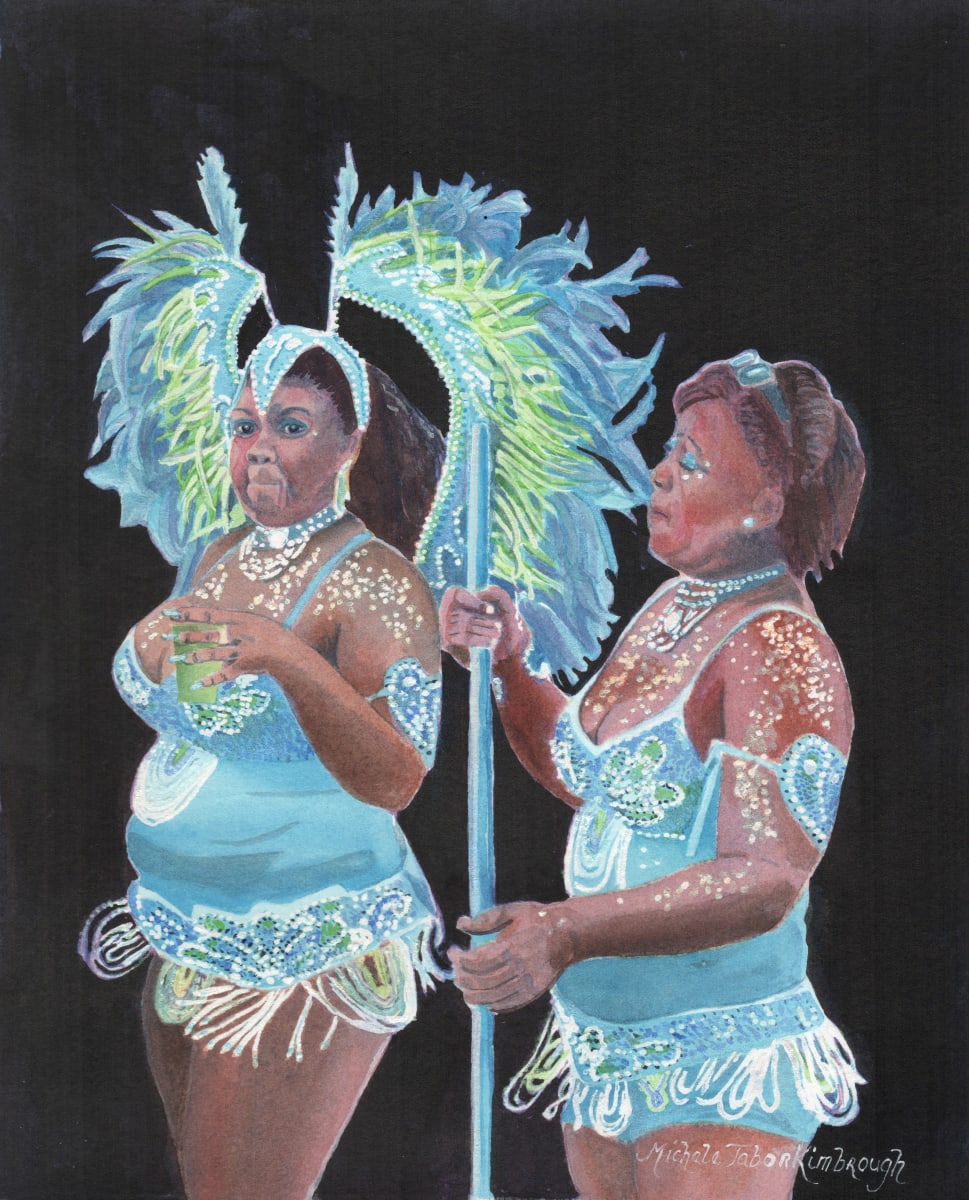 41. Crucian Carnival Series XLI by Michele Tabor Kimbrough 