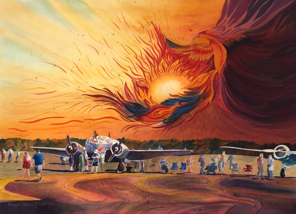Phoenix Rising by Michele Tabor Kimbrough, Image 1.