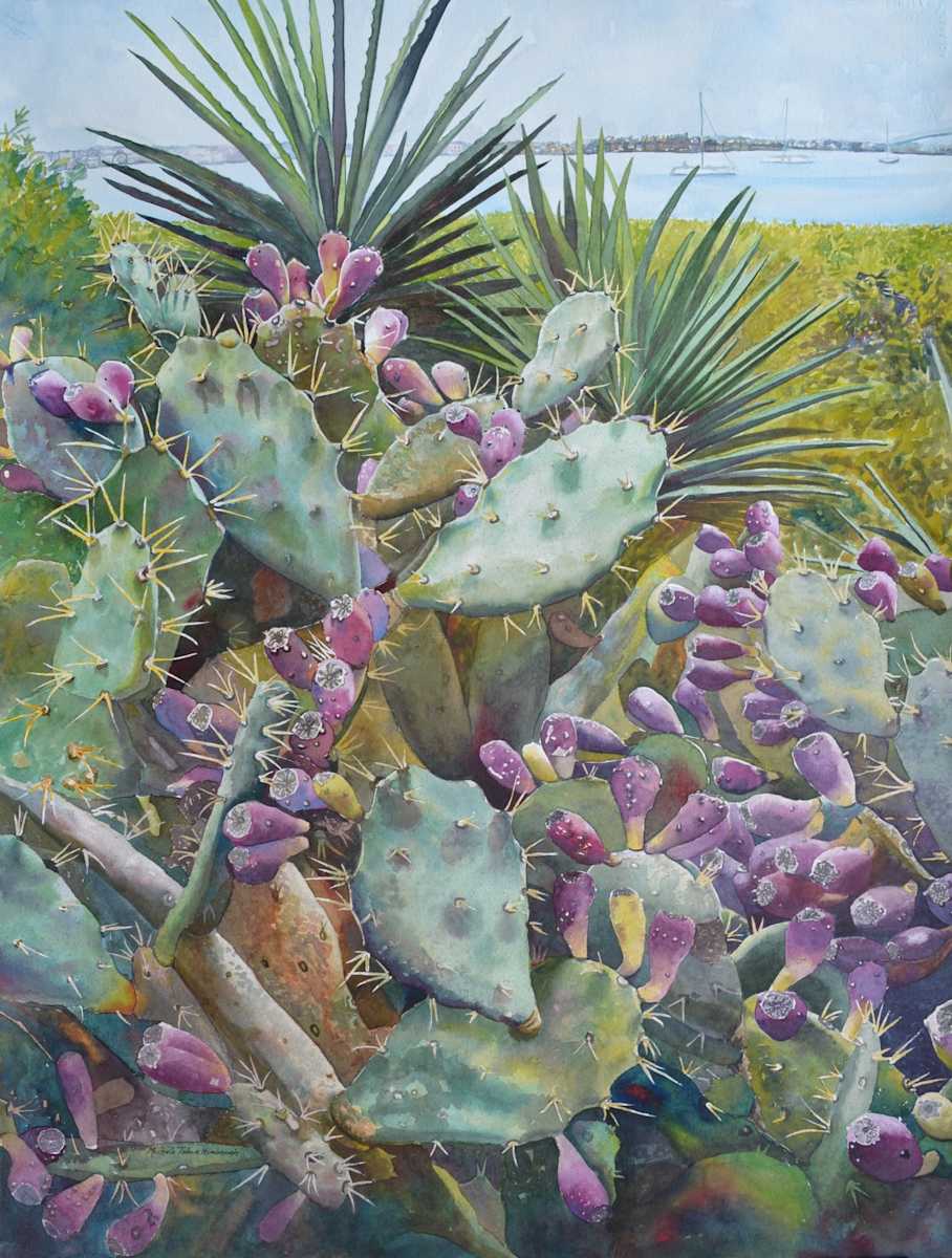 Prickly Pear View by Michele Tabor Kimbrough, Image 1.