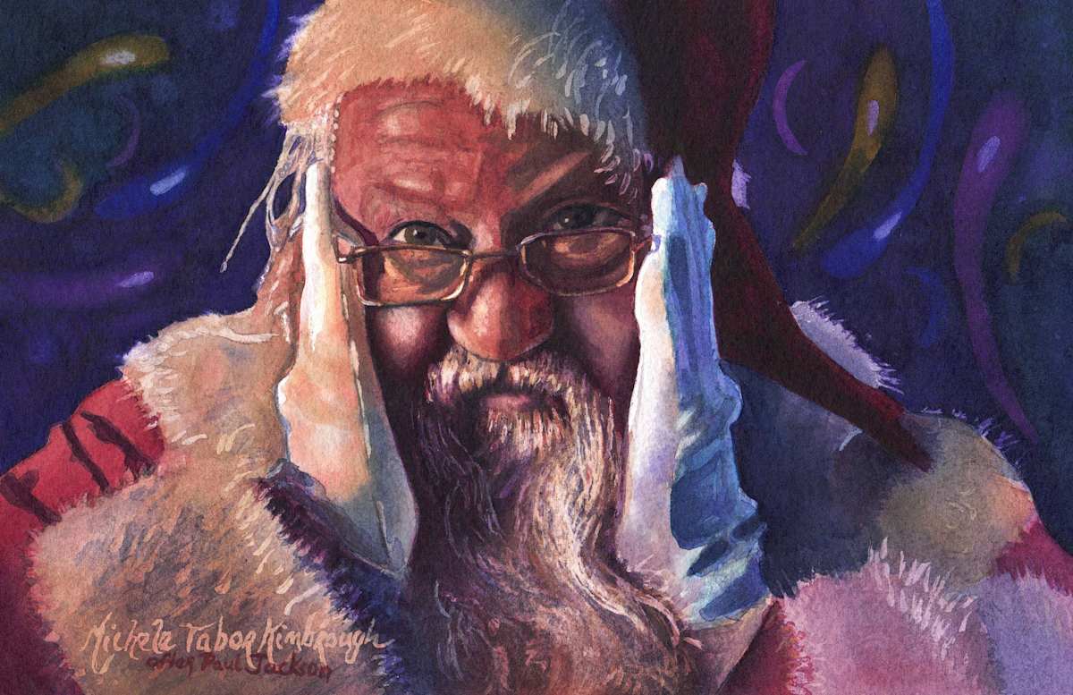 Santa by Michele Tabor Kimbrough, Image 1.