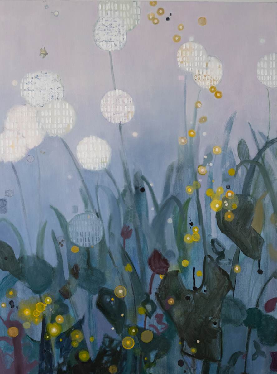 Firefly Garden by Mallory Agerton  Image: This piece is dedicated to childhood memory of  fireflies.