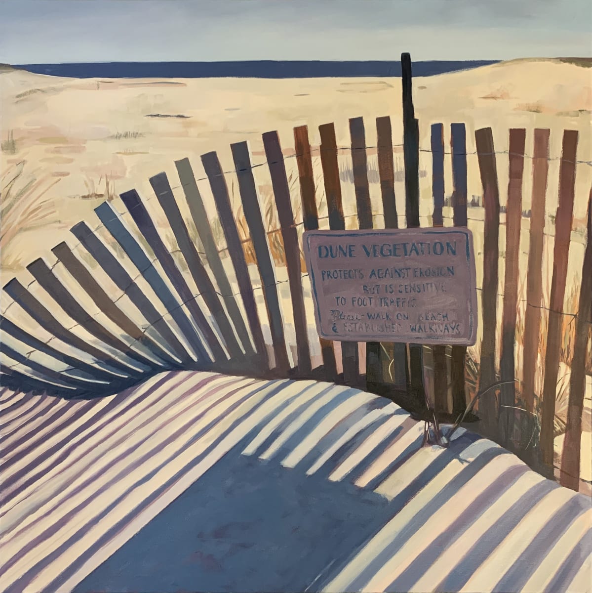 Popham Dune Sign 