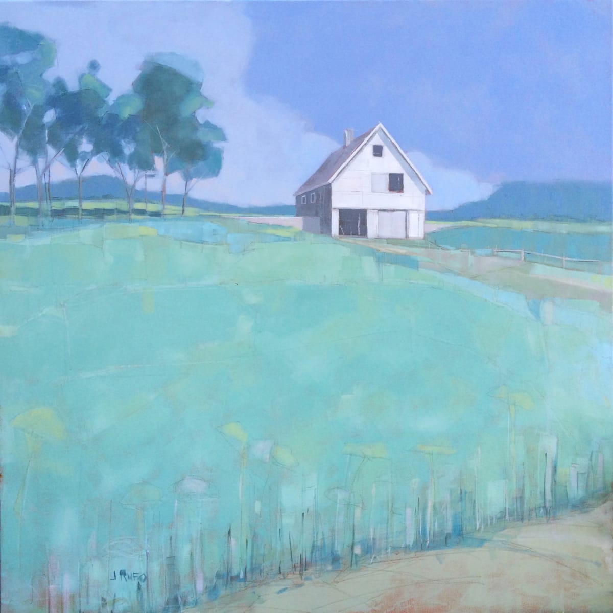 Barn in Summer Light, Image 1.