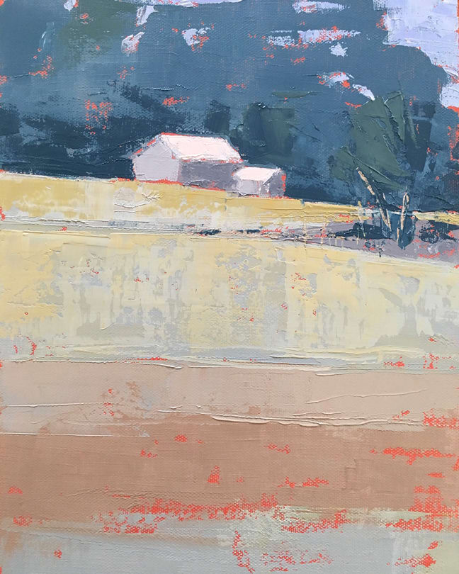Barn and Field by Rufo Art, Image 1.