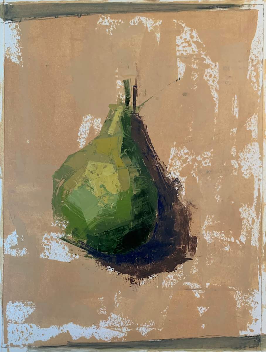 Pear In Morning Light by Rufo Art 
