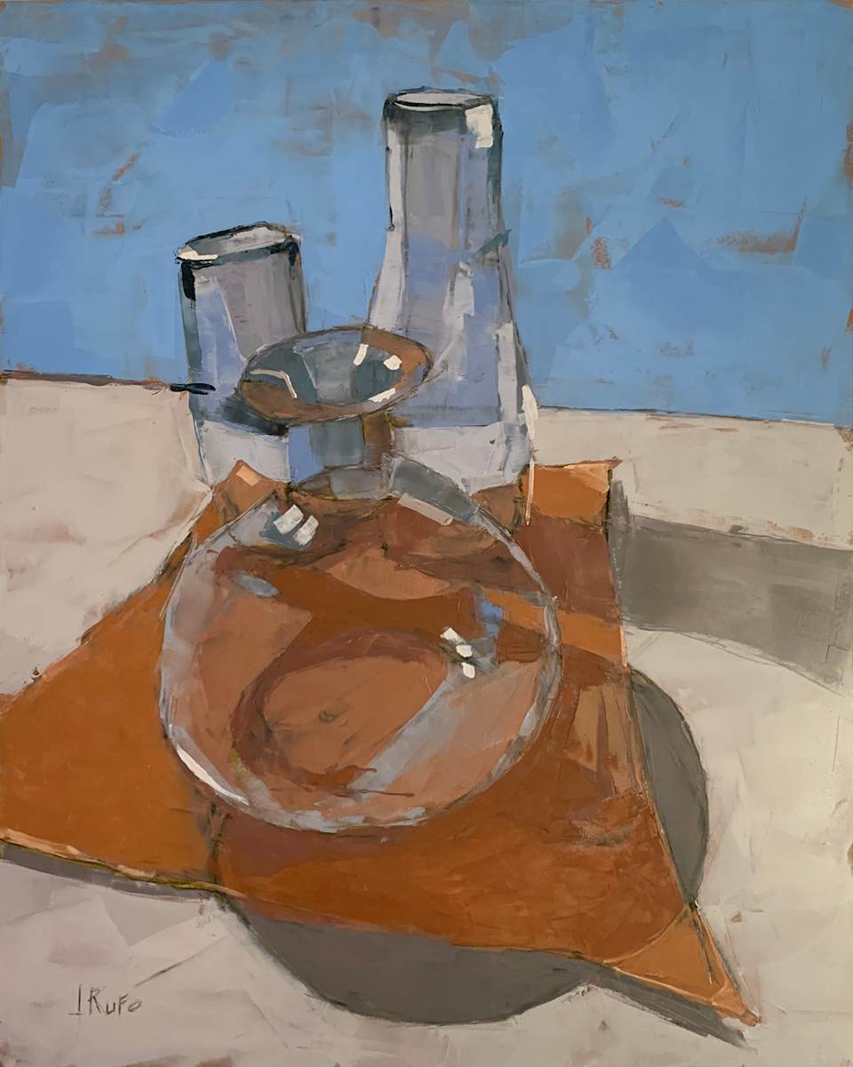 Refraction In Glass by Rufo Art 