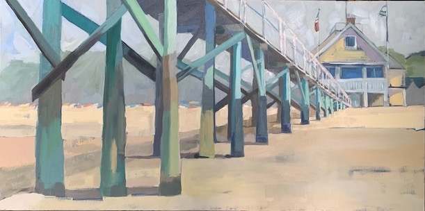 Swampscott Pier by Rufo Art, Image 1.