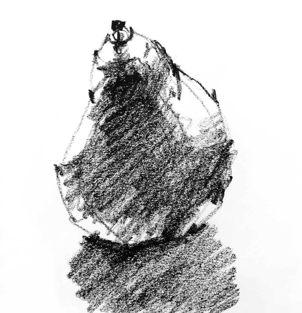 Back Lit Pear 1, Image 1.
