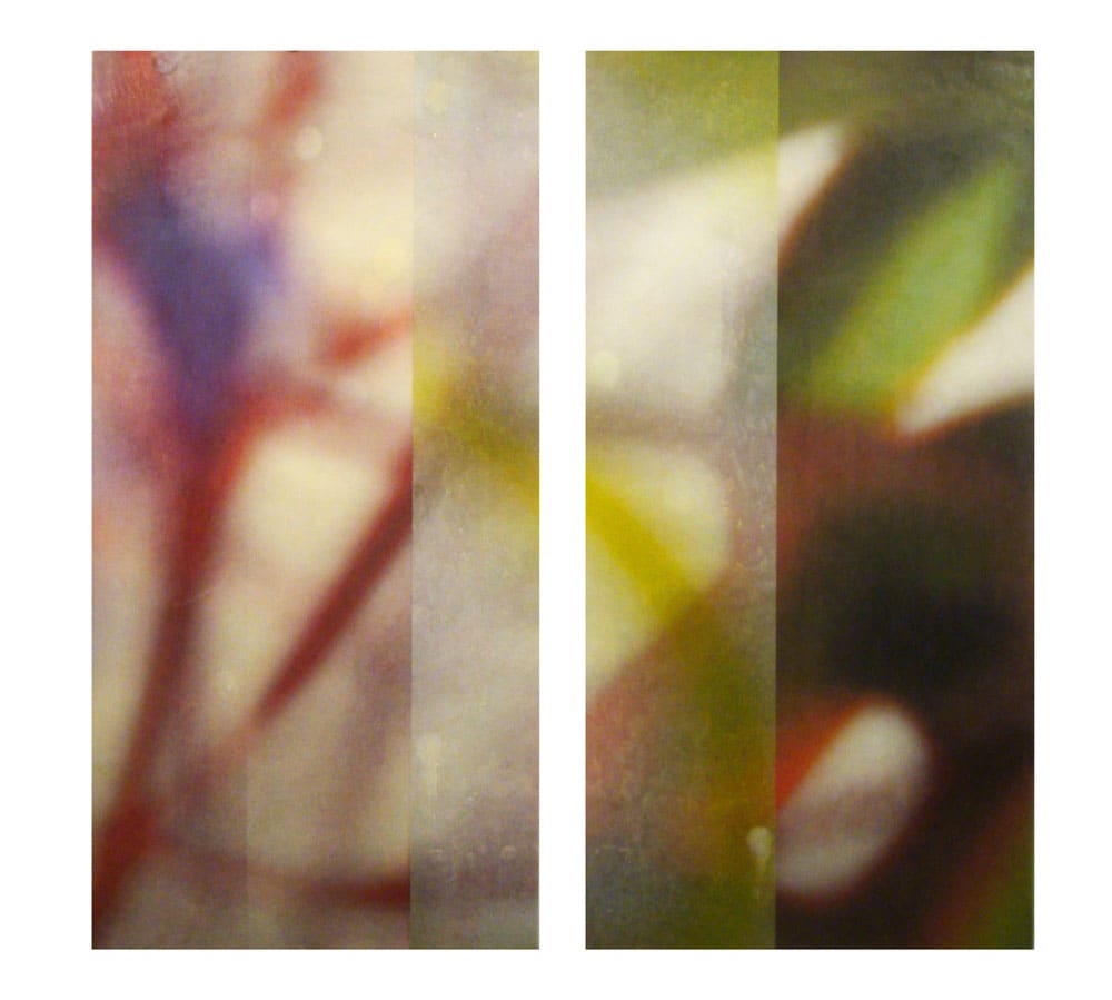 The Space Between Diptych 2 by Jane Guthridge 
