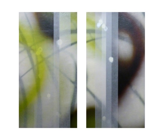 The Space Between diptych 4 by Jane Guthridge 
