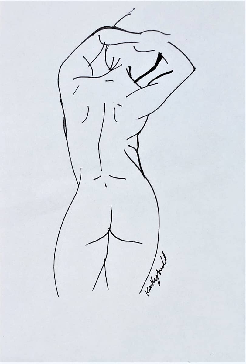 Standing Nude, Image 1.