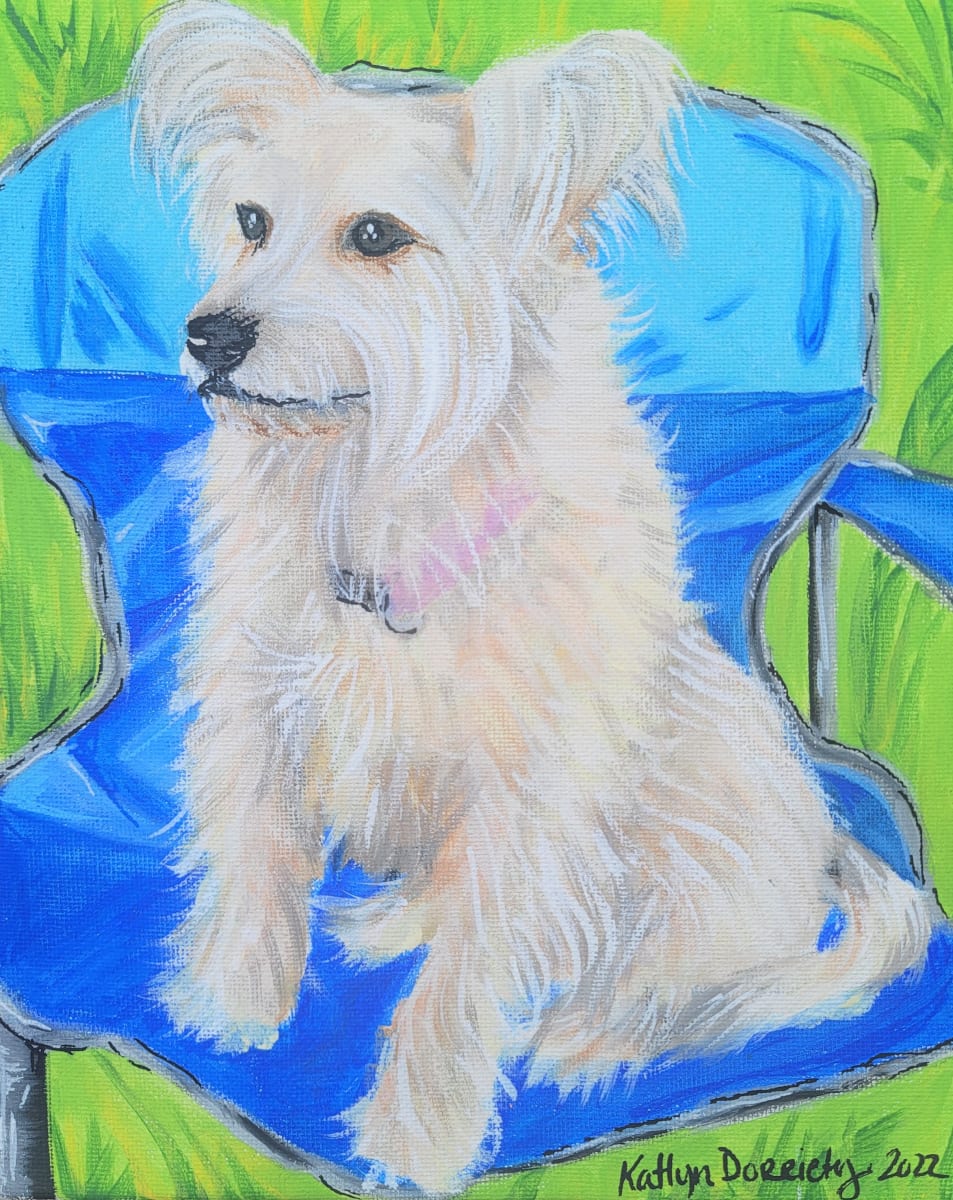 Dog Portrait by Katlyn Dorriety  