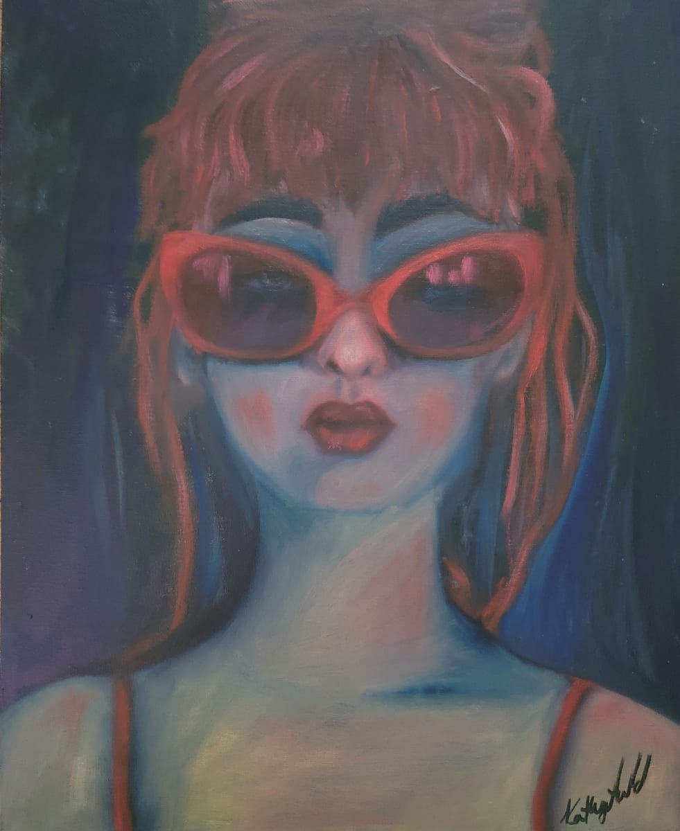 The Girl in the Red Sunglasses by Katlyn Dorriety 