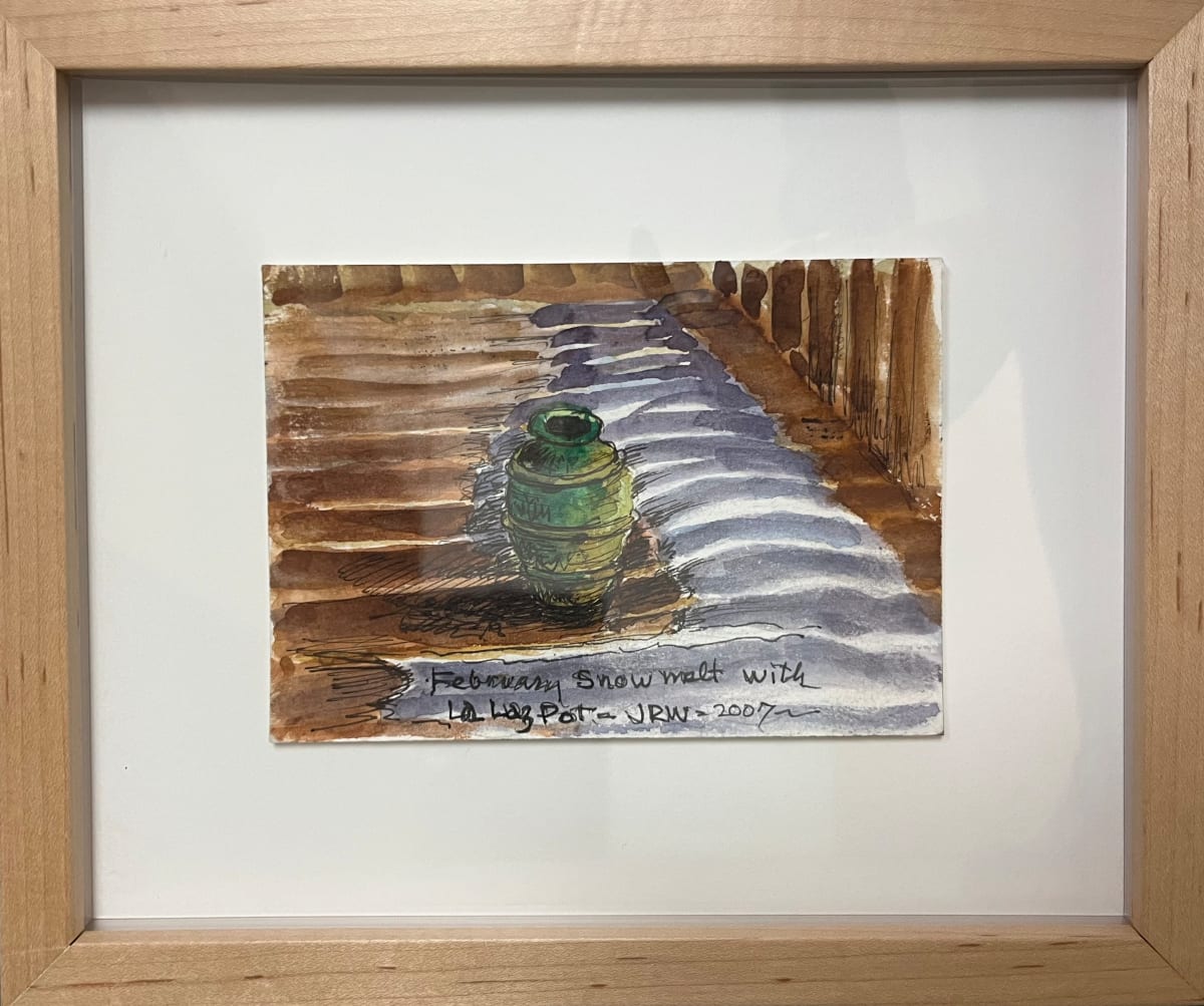 February Snow Melt with La Luz Pot by Jerry West, Image 1.
